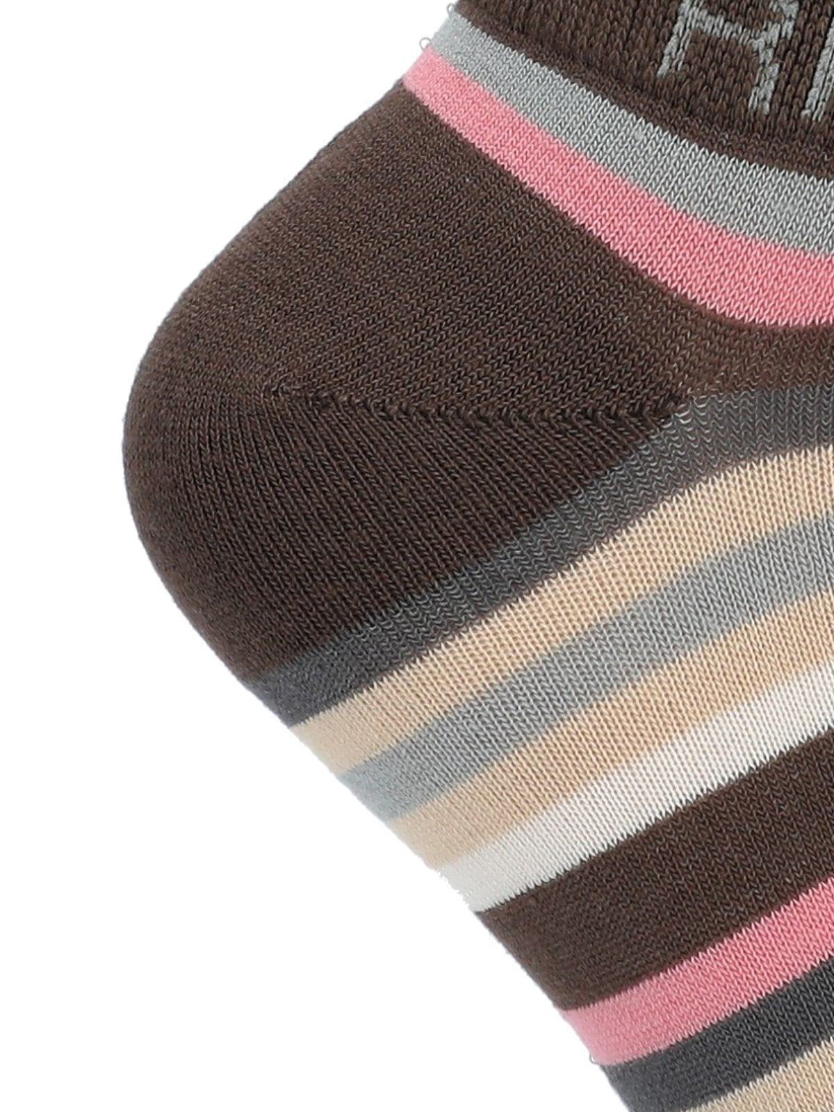 Calcetín Bambú Mujer Ped St Stripe Gris Rockford