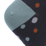 Calcetín Bambú Mujer Ped St Dots Azul Rockford