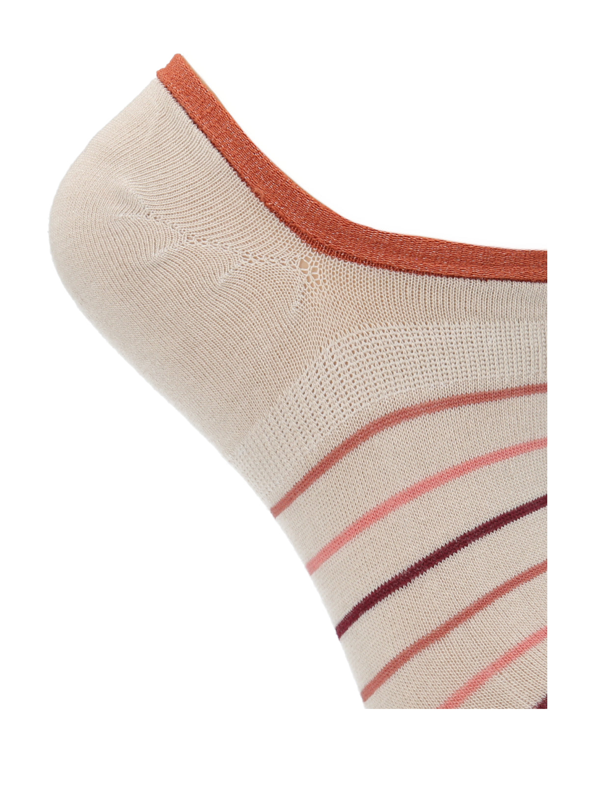 Calcetín Bambú Mujer Inv Lines Beige Rockford