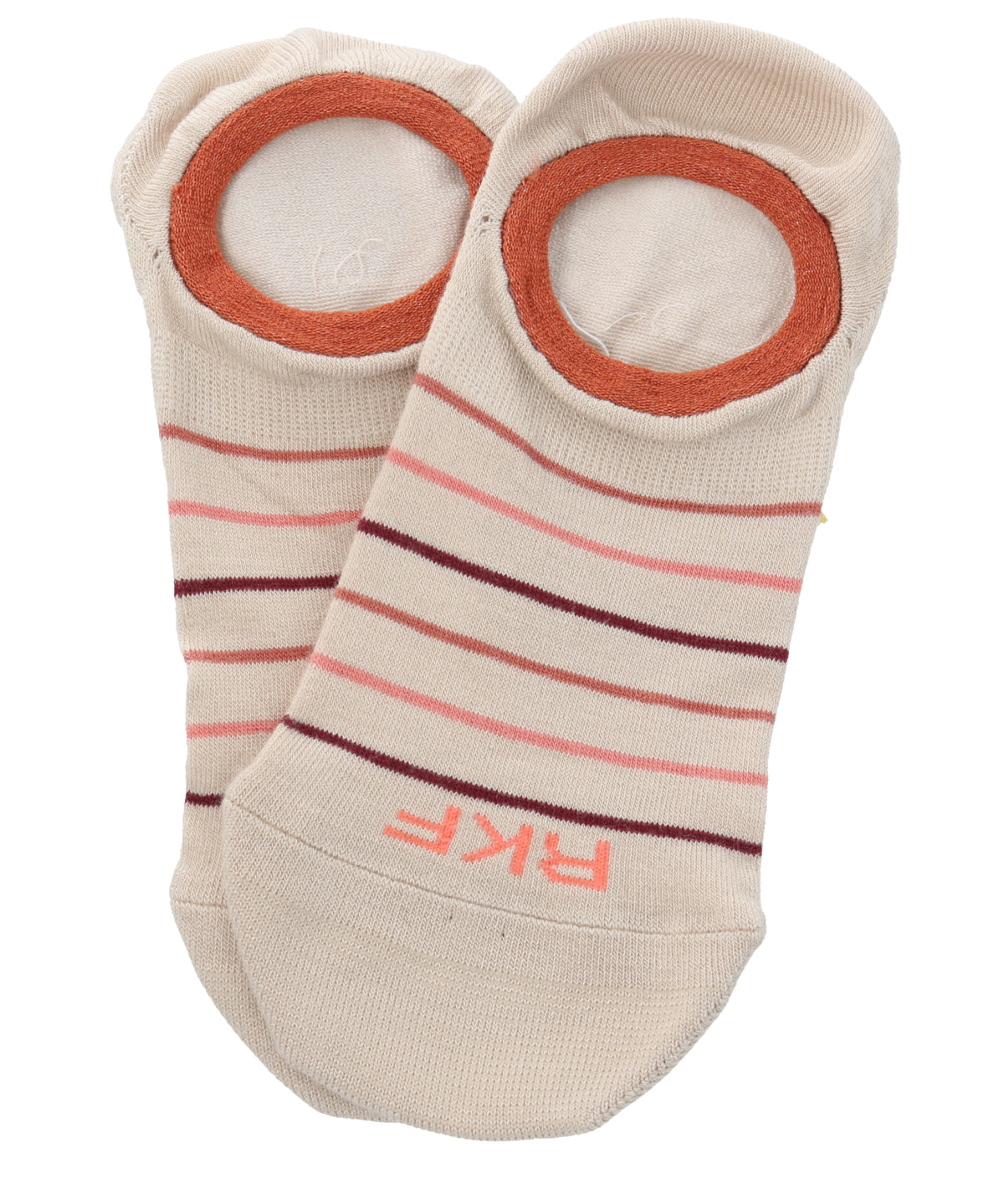 Calcetín Bambú Mujer Inv Lines Beige Rockford