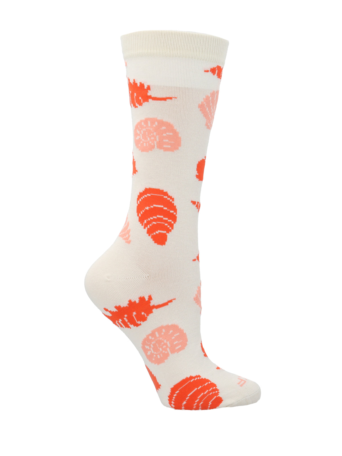 Calcetín Bambú Mujer Shells Beige Rockford