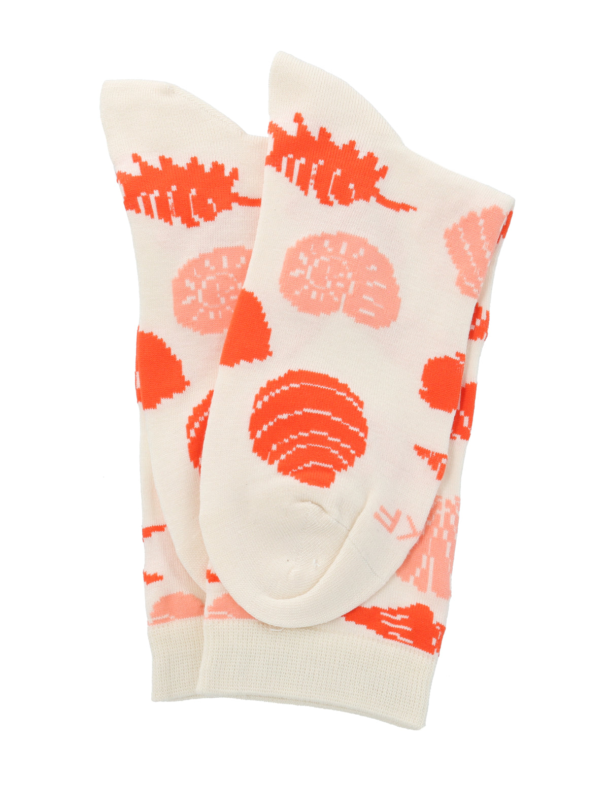Calcetín Bambú Mujer Shells Beige Rockford