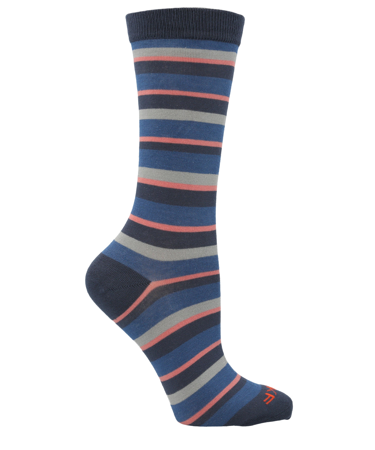 Calcetín Bambú Mujer Lines Azul Rockford