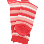 Calcetín Bambú Mujer Lines Rosado Rockford