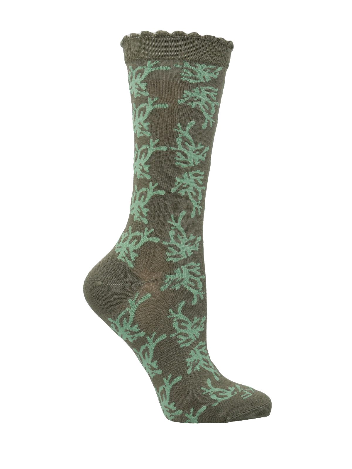 Calcetín Bambú Mujer St Coral Verde Rockford