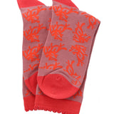 Calcetín Bambú Mujer St Coral Naranjo Rockford