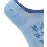 Calcetín Bambú Mujer Inv Leaves Azul Rockford