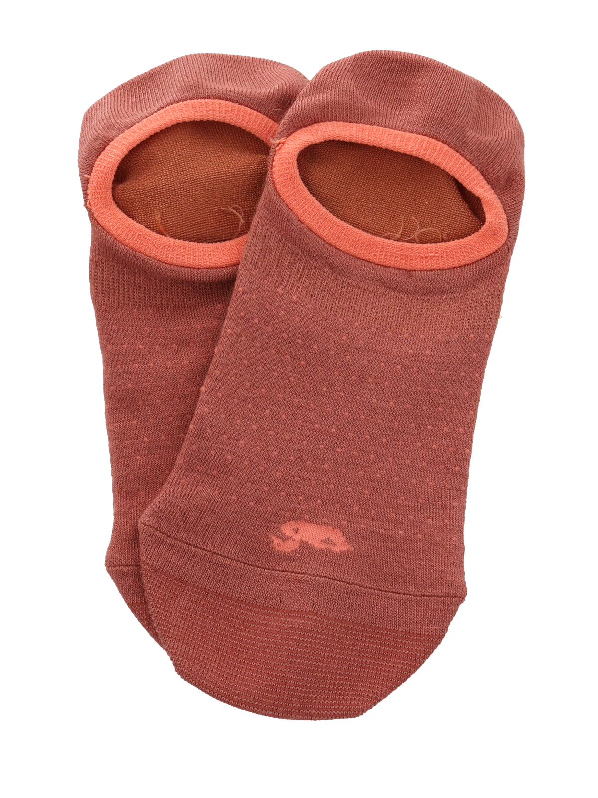 Calcetín Bambú Mujer Inv Dots Naranjo Rockford