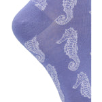 Calcetín Bambú Mujer St Seahorse Morado Rockford