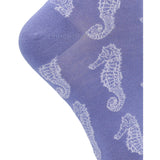 Calcetín Bambú Mujer St Seahorse Morado Rockford