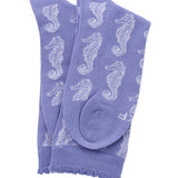 Calcetín Bambú Mujer St Seahorse Morado Rockford