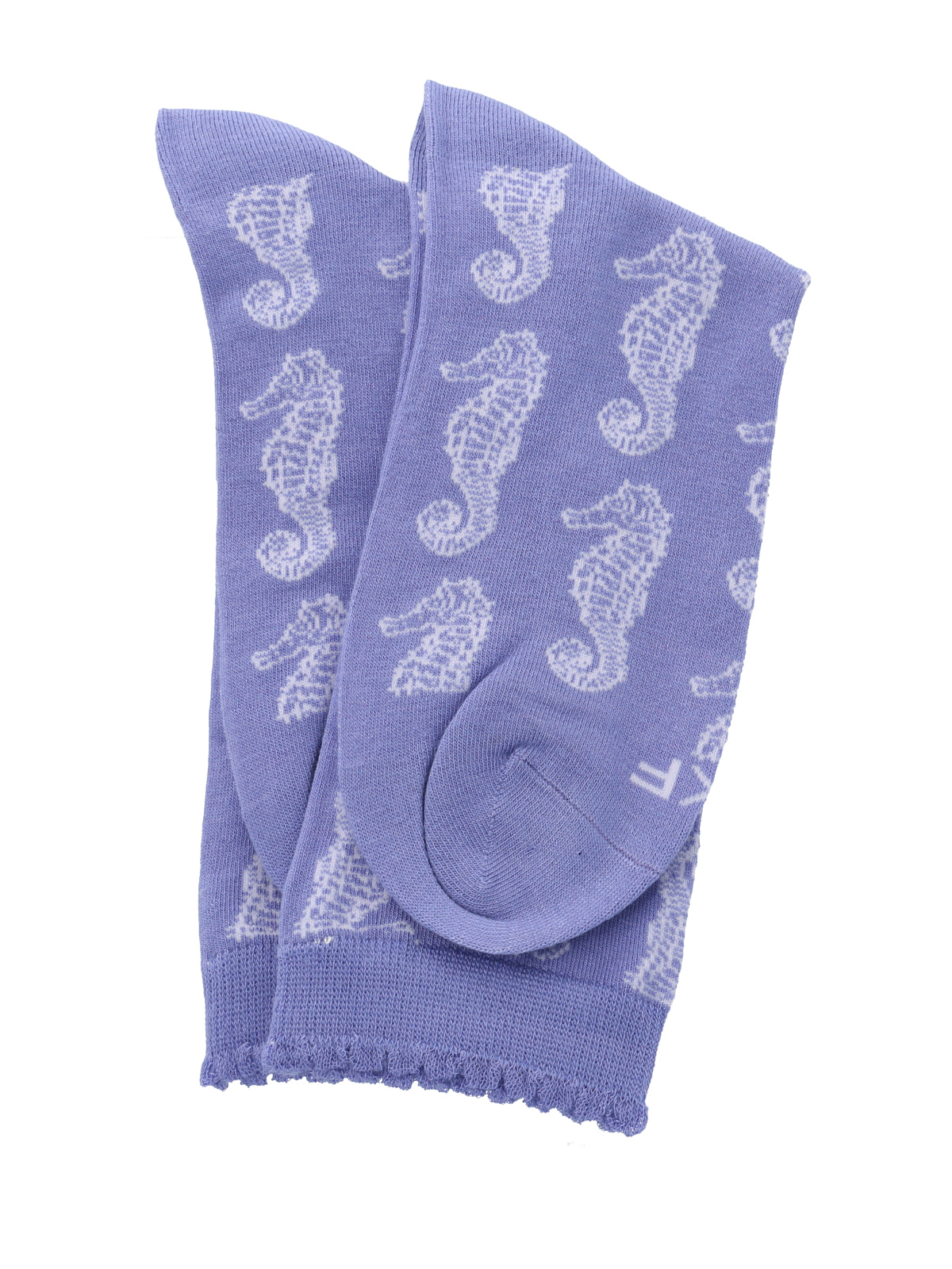 Calcetín Bambú Mujer St Seahorse Morado Rockford