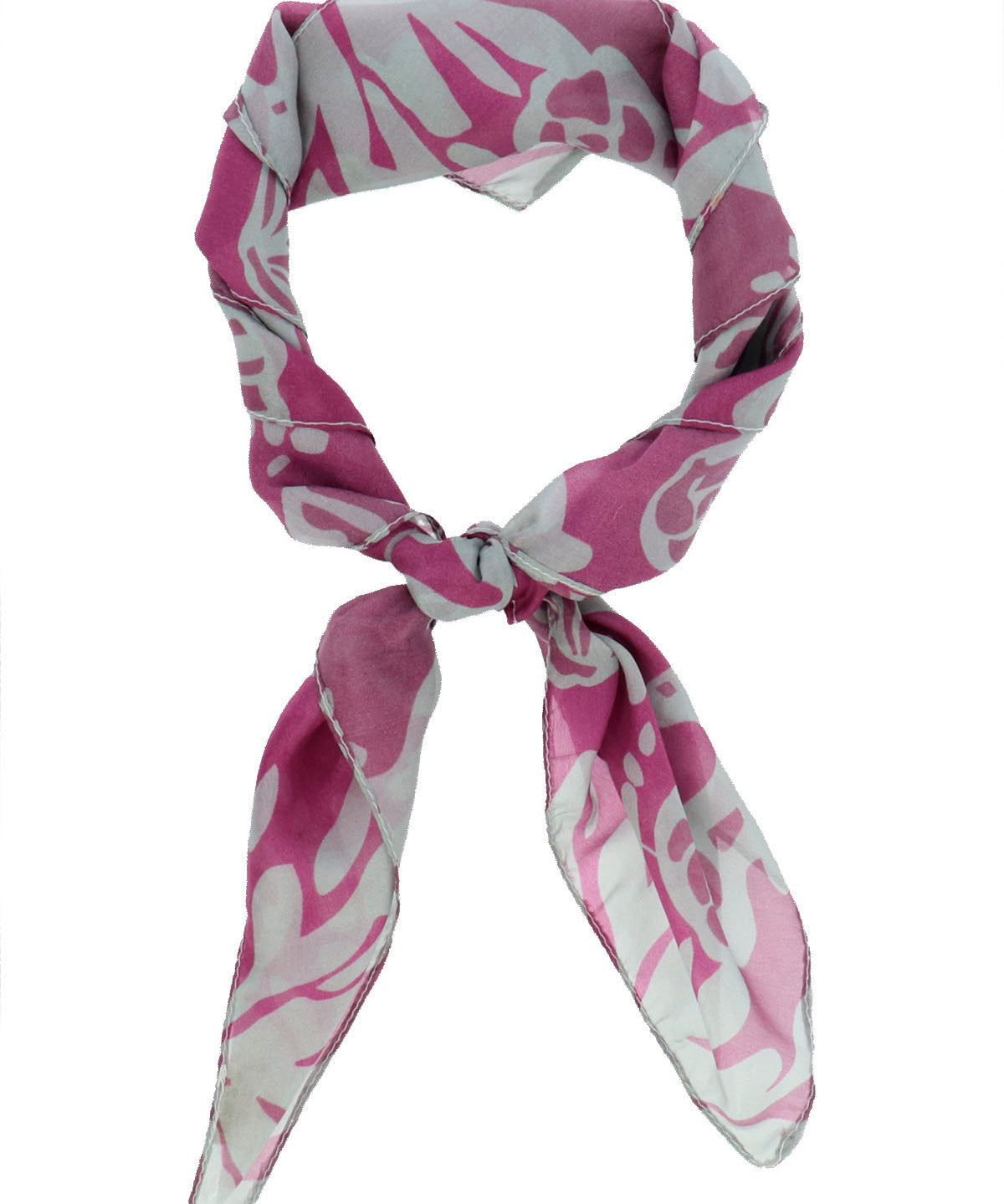 Pañuelo Seda Mujer Rkf Silk Siena Rosado Rockford