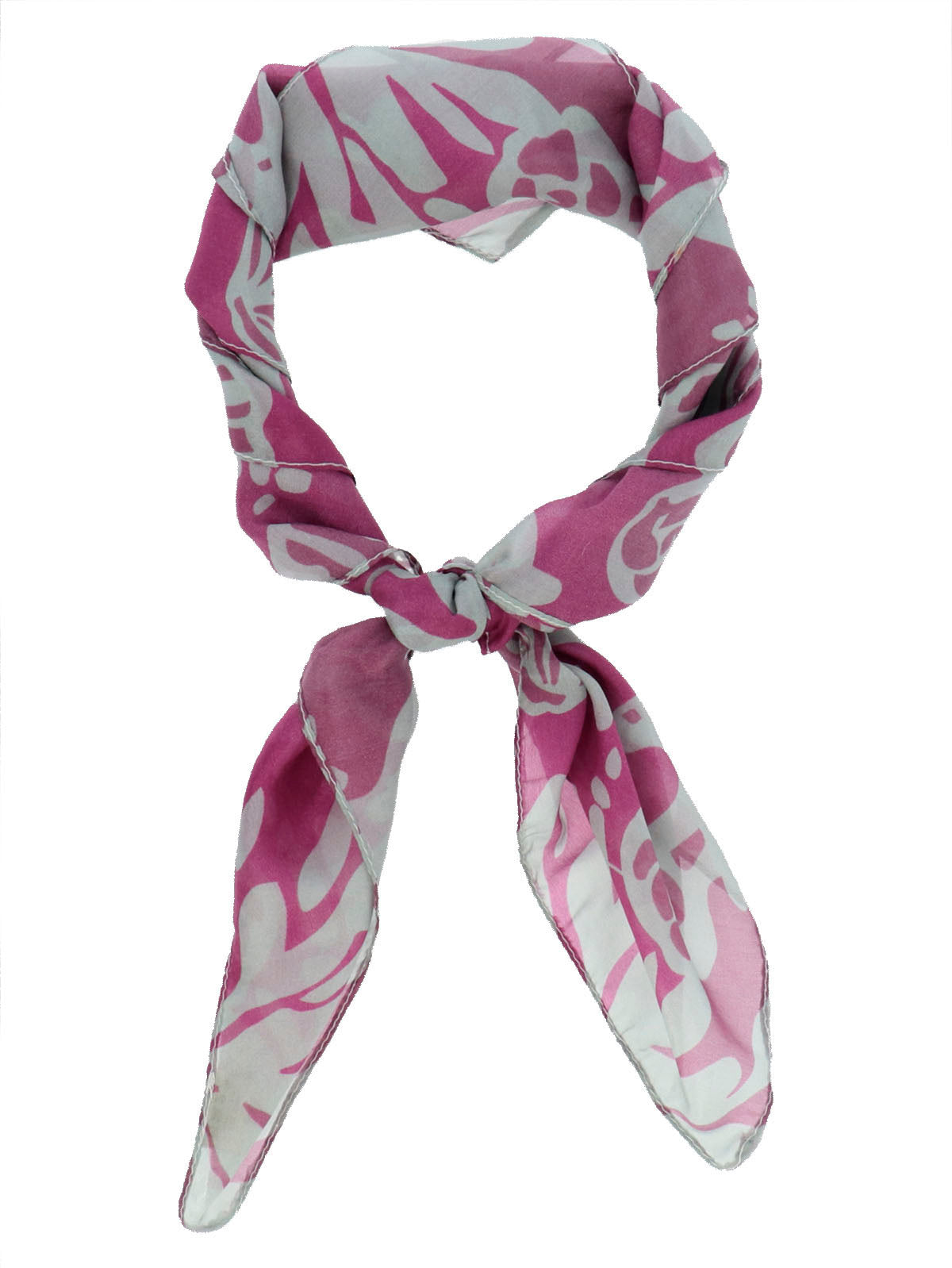 Pañuelo Seda Mujer Rkf Silk Siena Rosado Rockford