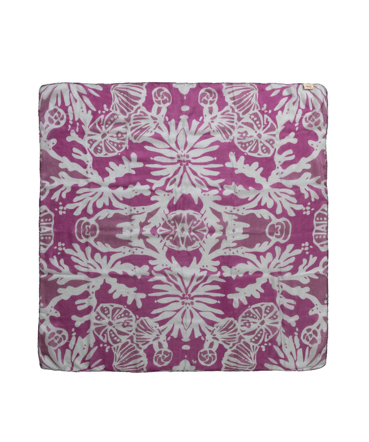 Pañuelo Seda Mujer Rkf Silk Siena Rosado Rockford