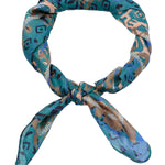 Pañuelo Seda Mujer Rkf Silk Vecchio Azul Rockford