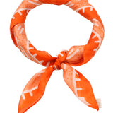 Pañuelo Seda Mujer Rkf Silk Strozzi Naranjo Rockford