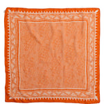 Pañuelo Seda Mujer Rkf Silk Strozzi Naranjo Rockford