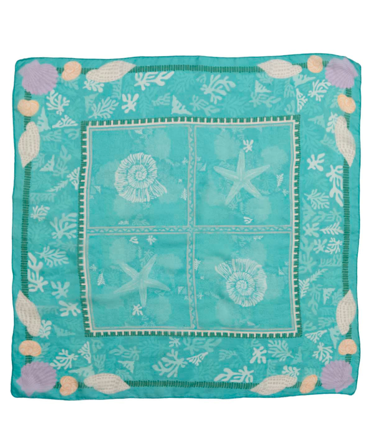 Pañuelo Seda Mujer Rkf Silk Ocean Multicolor Rockford