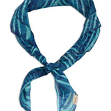 Pañuelo Seda Mujer Rkf Silk Blunt Azul Rockford