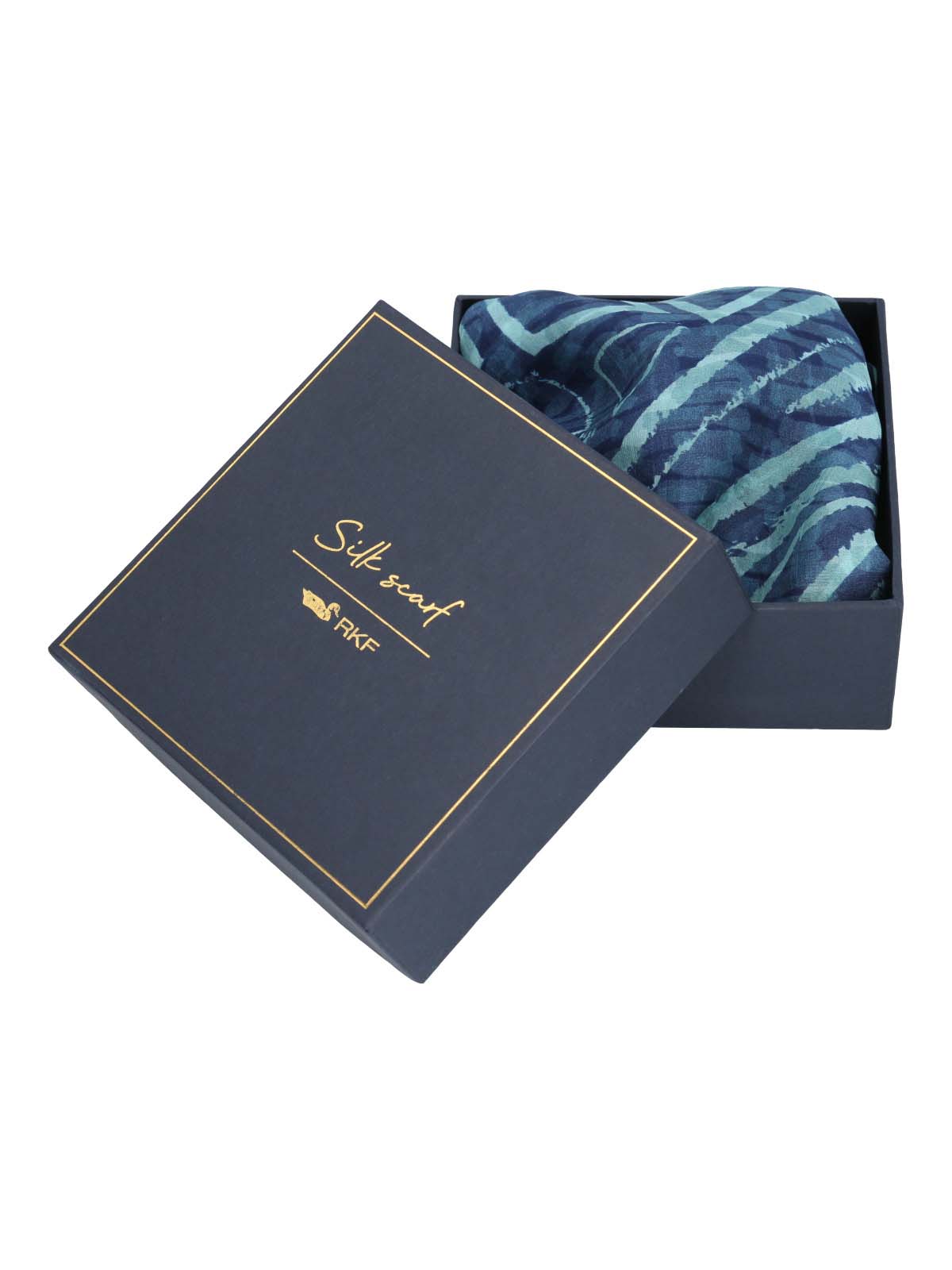 Pañuelo Seda Mujer Rkf Silk Blunt Azul Rockford