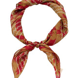 Pañuelo Seda Mujer Rkf Silk Bisset Rosado Rockford