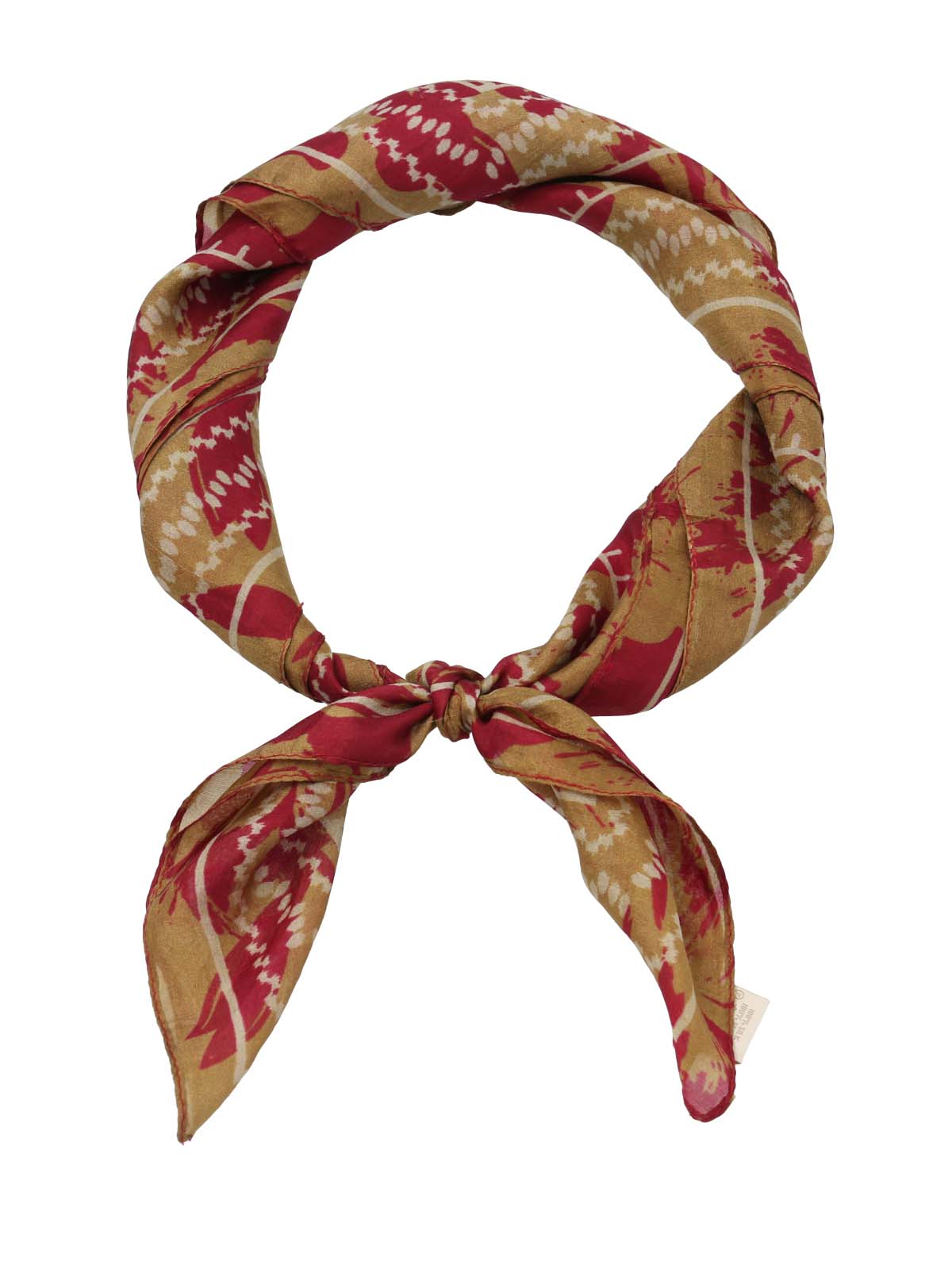 Pañuelo Seda Mujer Rkf Silk Bisset Rosado Rockford