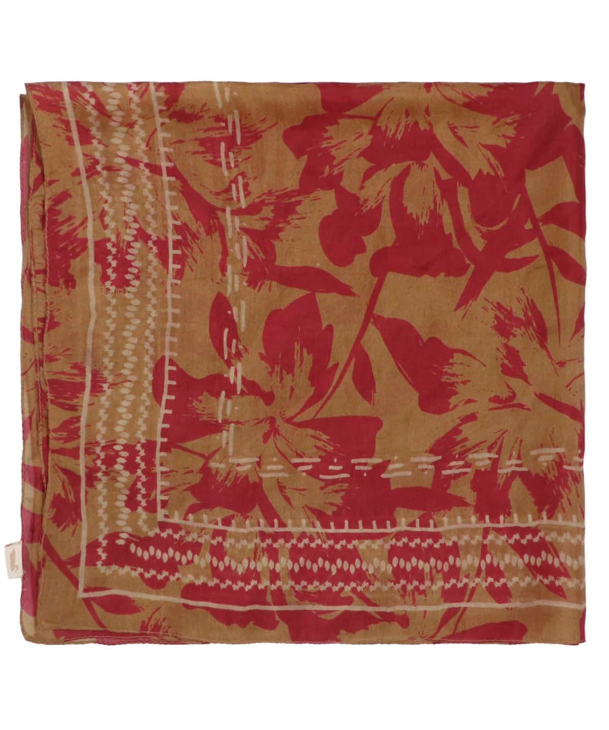 Pañuelo Seda Mujer Rkf Silk Bisset Rosado Rockford