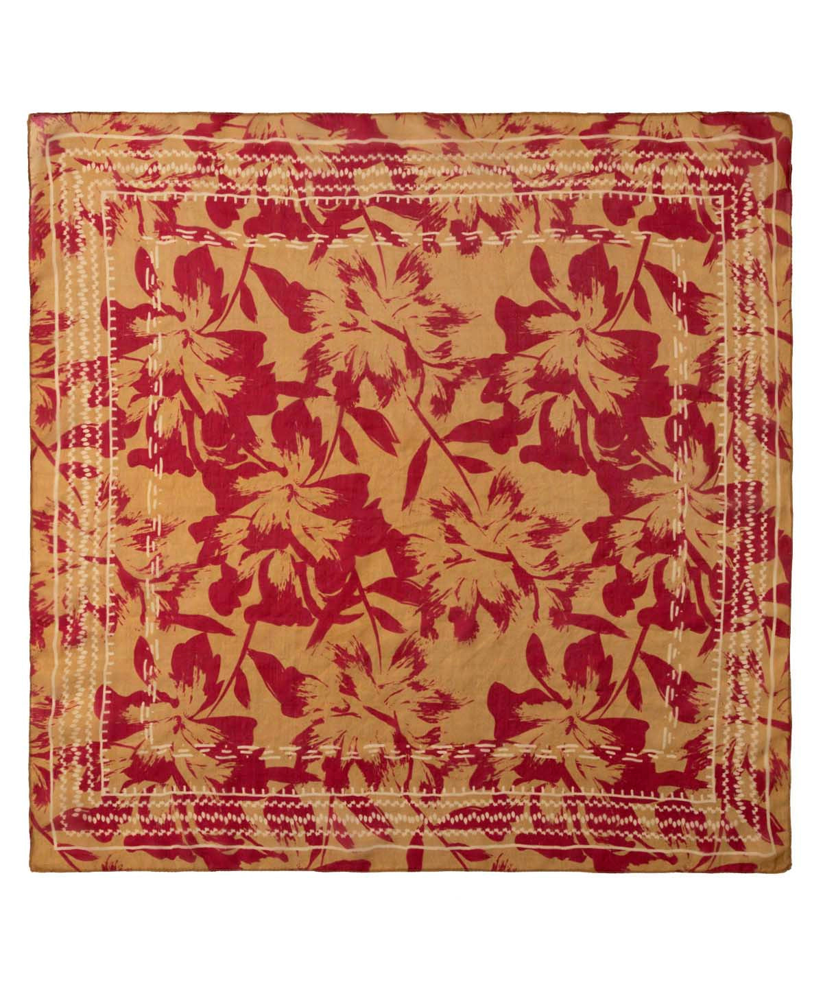 Pañuelo Seda Mujer Rkf Silk Bisset Rosado Rockford