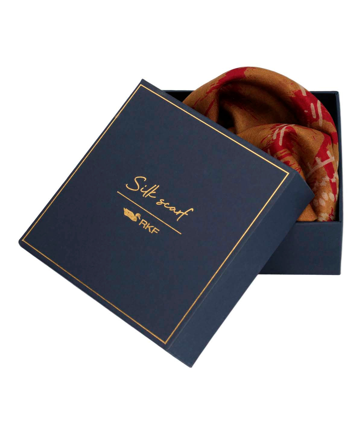 Pañuelo Seda Mujer Rkf Silk Bisset Rosado Rockford