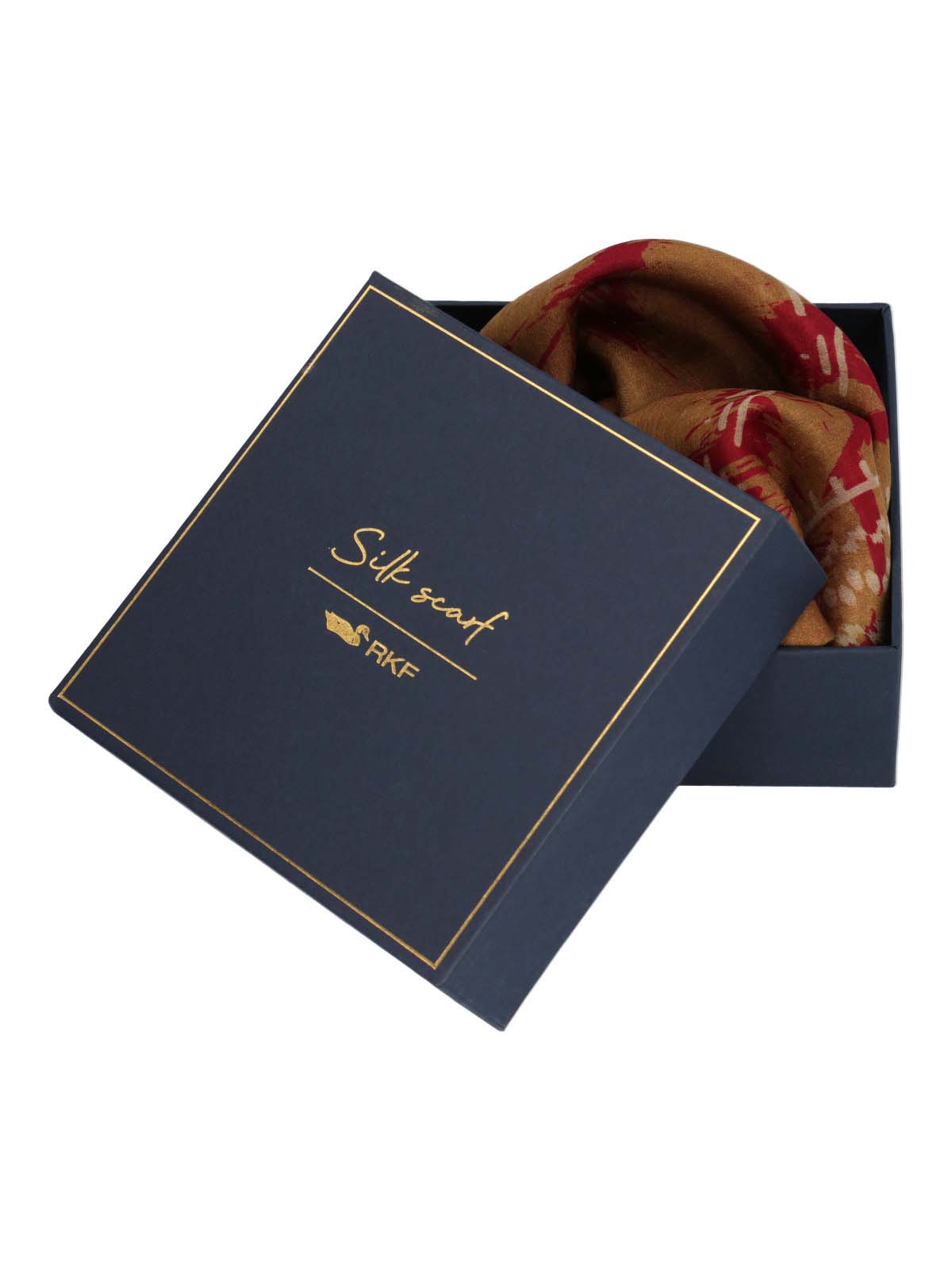 Pañuelo Seda Mujer Rkf Silk Bisset Rosado Rockford