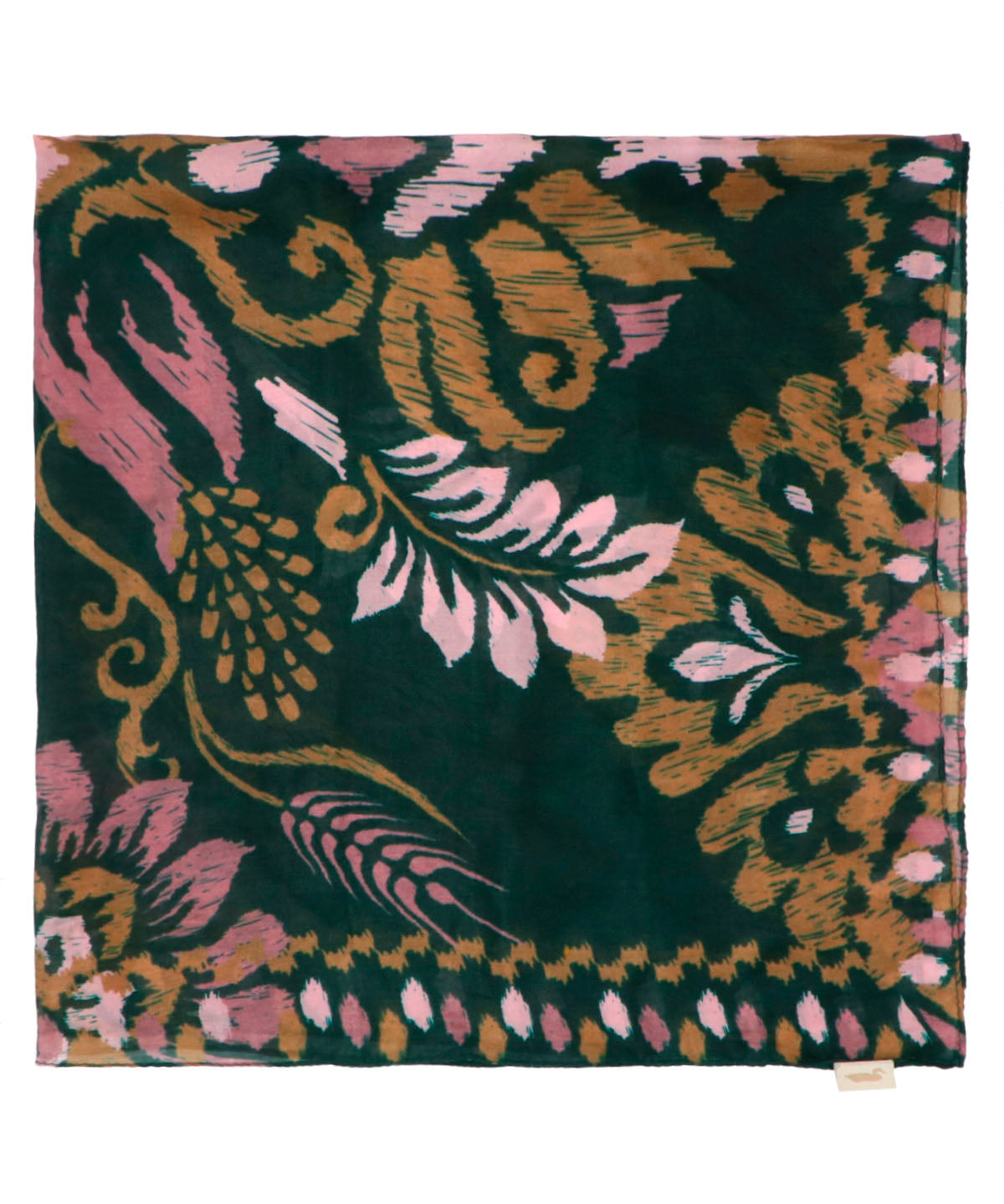 Pañuelo Seda Mujer Rkf Silk Julie Verde Rockford