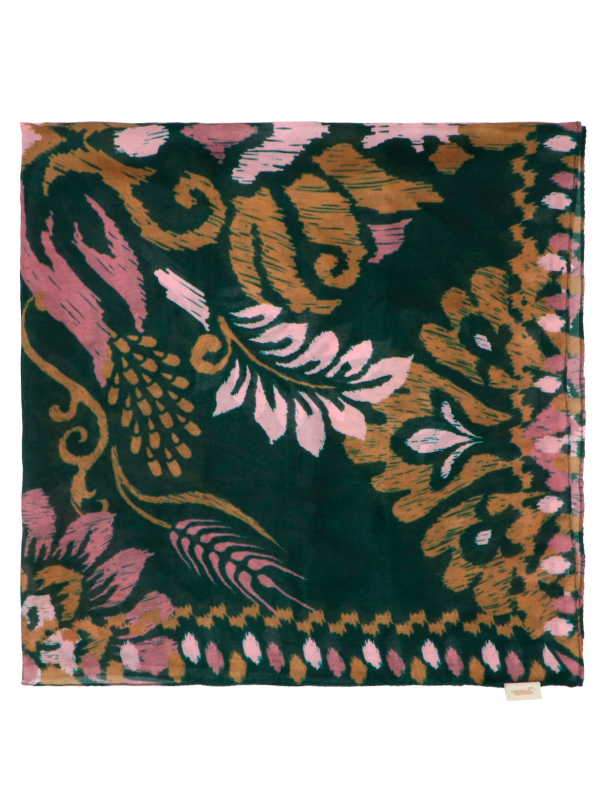 Pañuelo Seda Mujer Rkf Silk Julie Verde Rockford