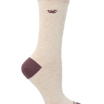 Calcetín Bambú Mujer St Plain Duck Beige Rockford