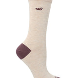 Calcetín Bambú Mujer St Plain Duck Beige Rockford