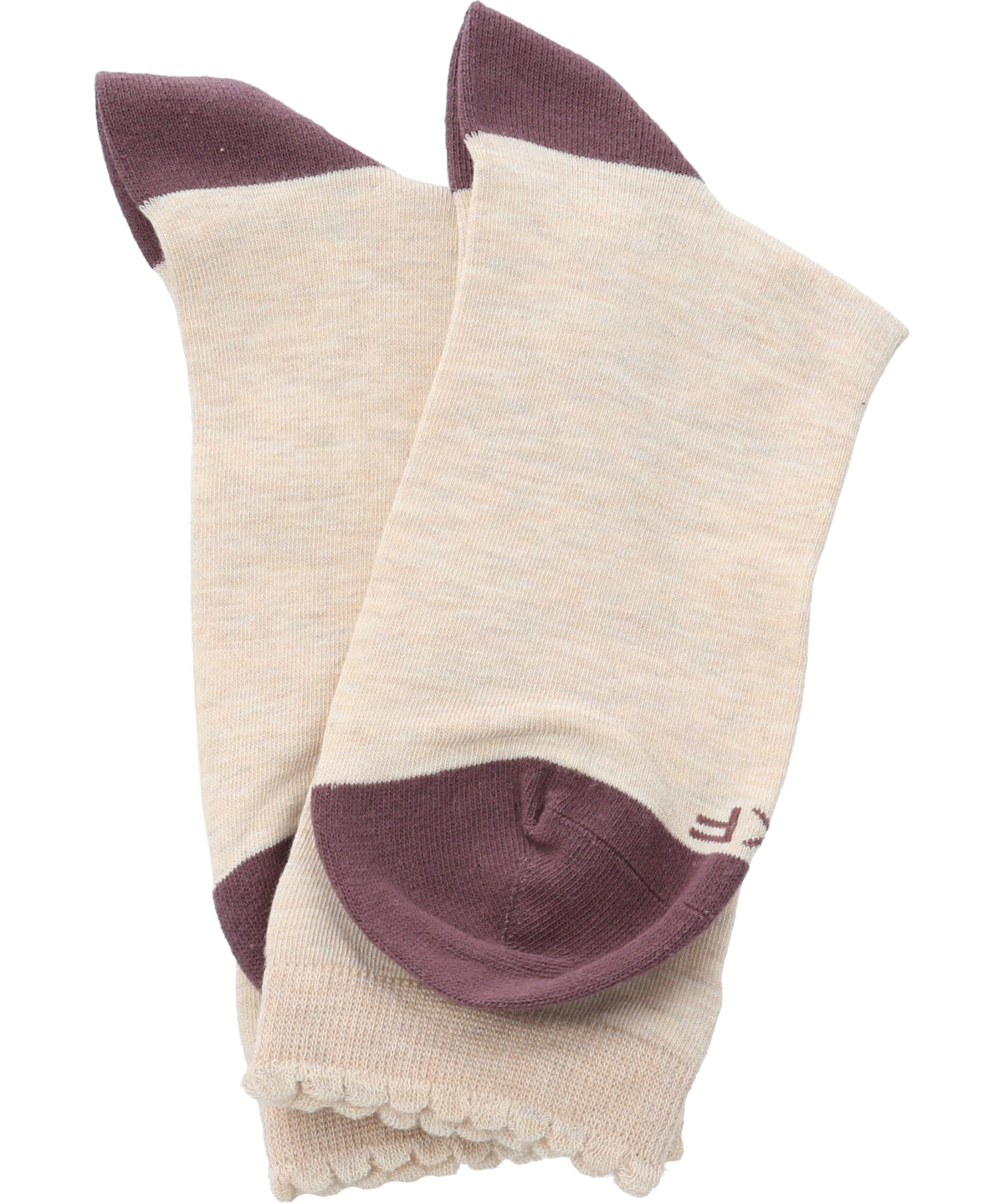 Calcetín Bambú Mujer St Plain Duck Beige Rockford