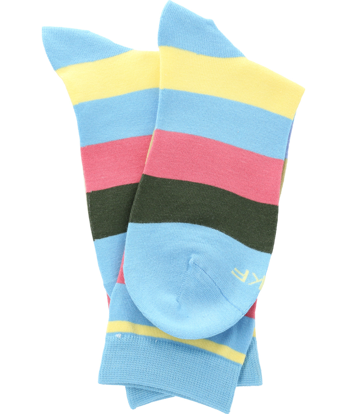 Calcetín Bambú Mujer C Block Color Azul Rockford