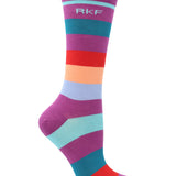 Calcetín Bambú Mujer C Block Color Multicolor Rockford
