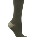 Calcetín Bambú Mujer C Plain Verde Rockford