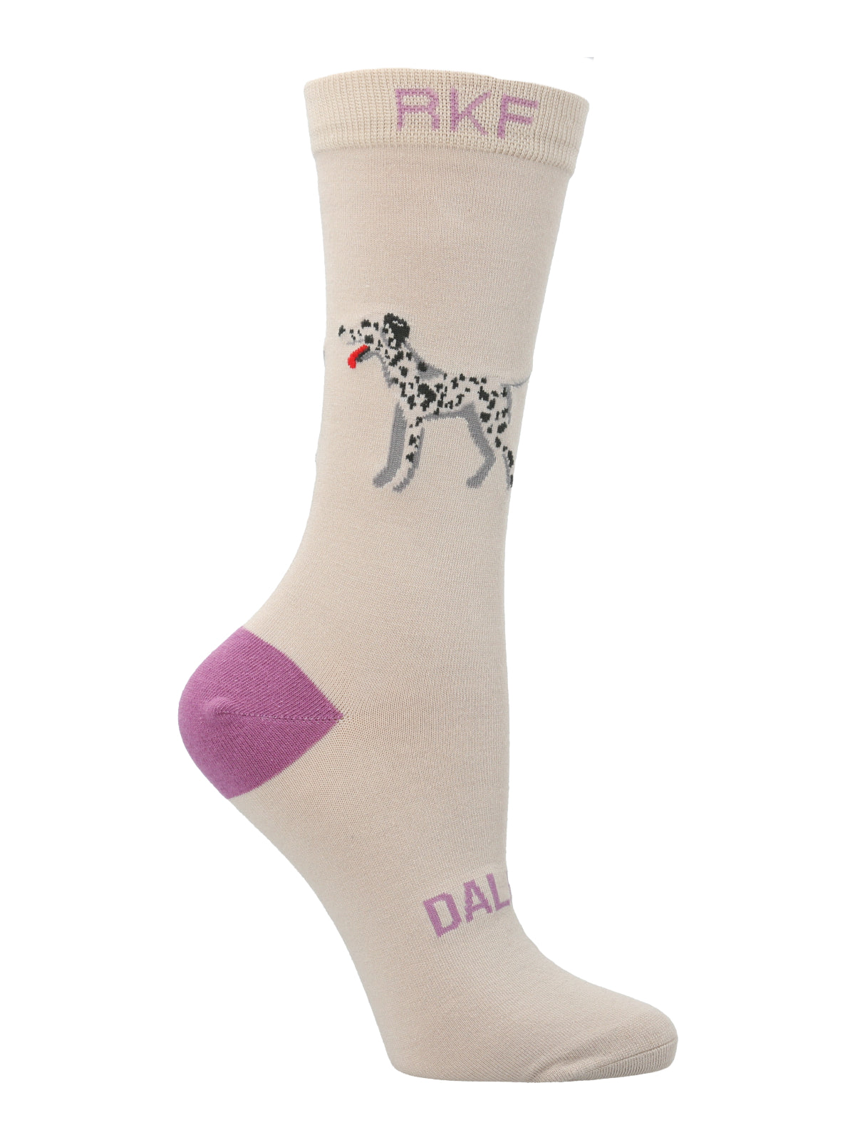 Calcetín Bambú Mujer C Dalmata Beige Rockford