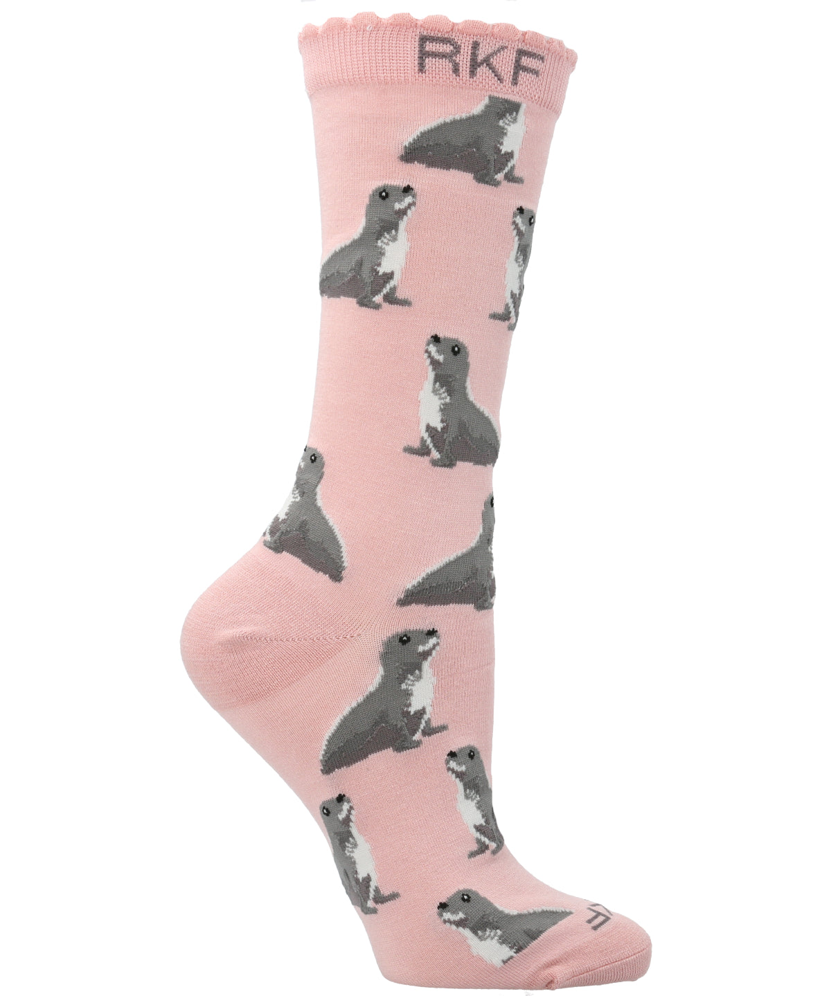 Calcetín Bambú Mujer C Seal Rosado Rockford