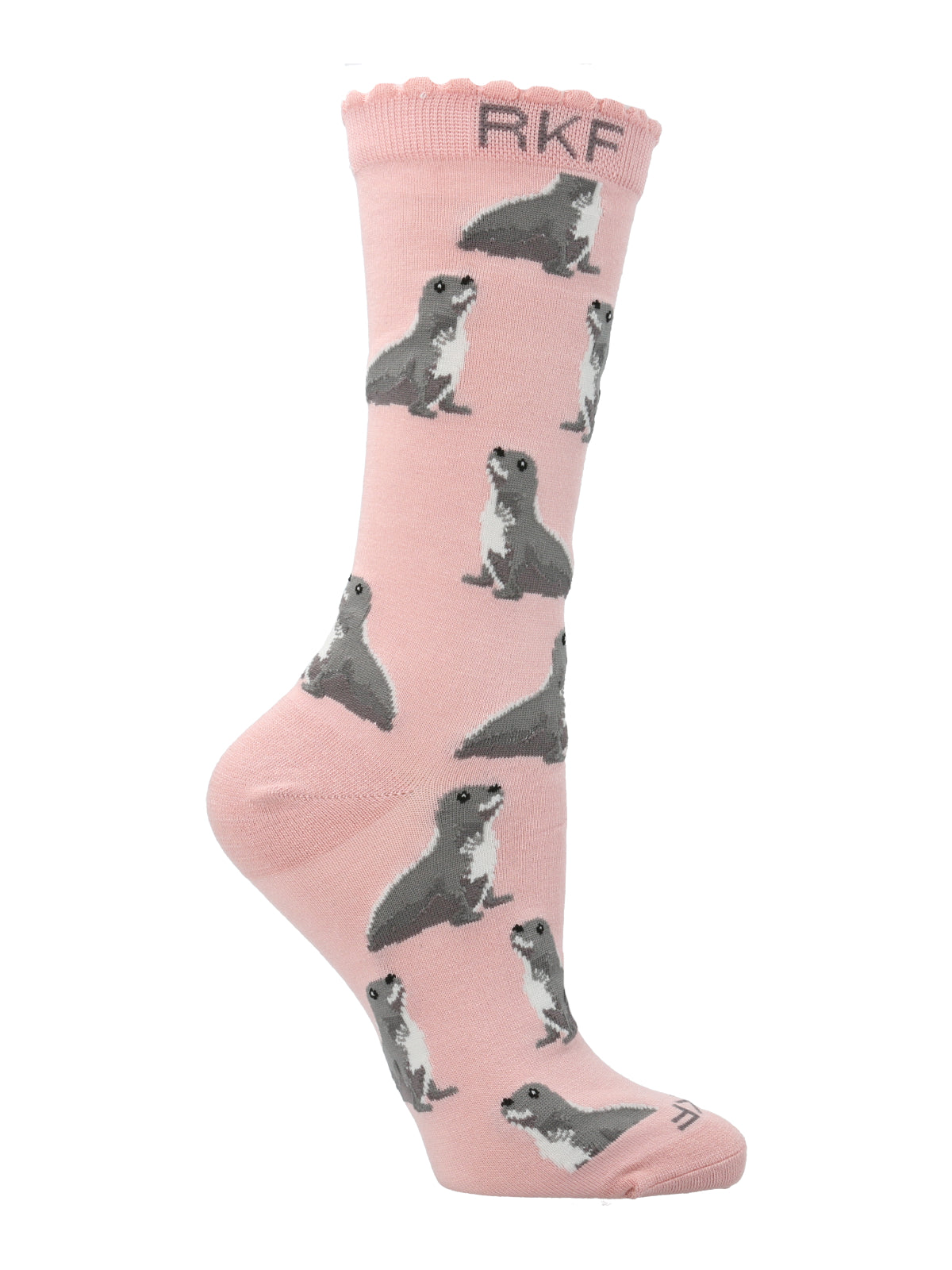 Calcetín Bambú Mujer C Seal Rosado Rockford