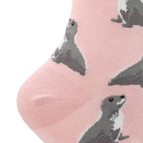 Calcetín Bambú Mujer C Seal Rosado Rockford