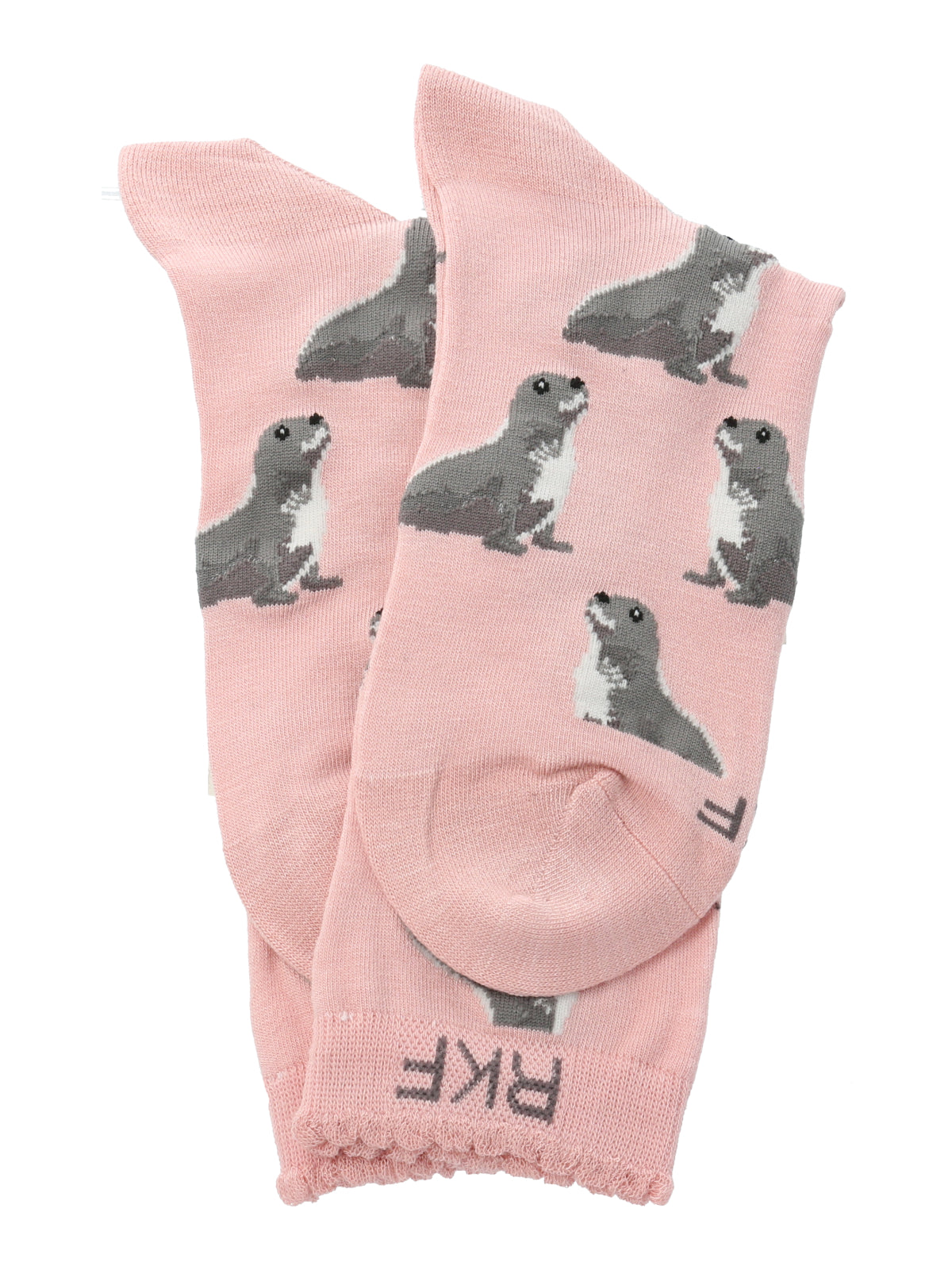 Calcetín Bambú Mujer C Seal Rosado Rockford