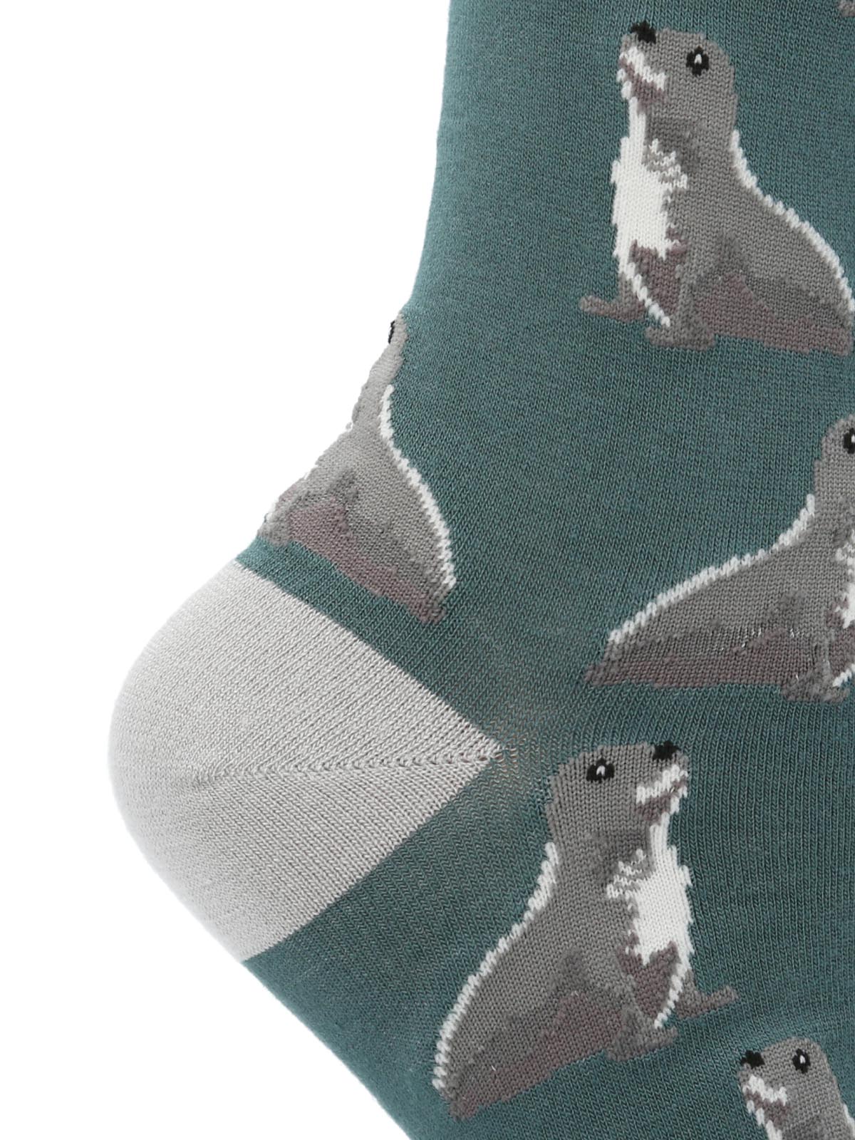 Calcetín Bambú Mujer C Seal Azul Rockford