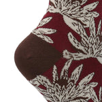 Calcetín Bambú Mujer C Chrysan Burdeo Rockford