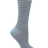 Calcetín Bambú Mujer C Lines Azul Rockford