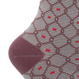 Calcetín Bambú Mujer C Chain Morado Rockford