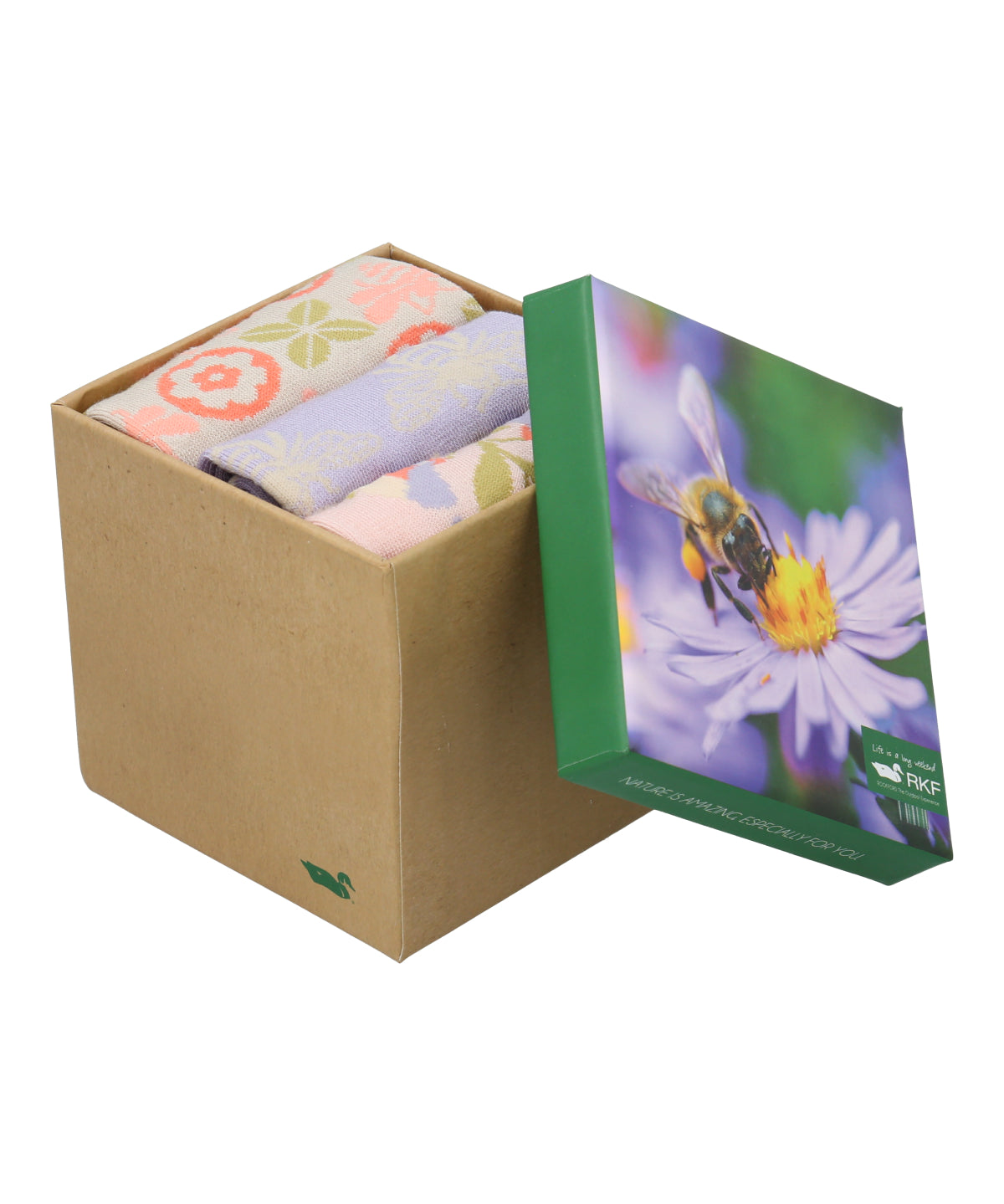 Calcetín Bambú Mujer Pack Gift Bee Multicolor Rockford