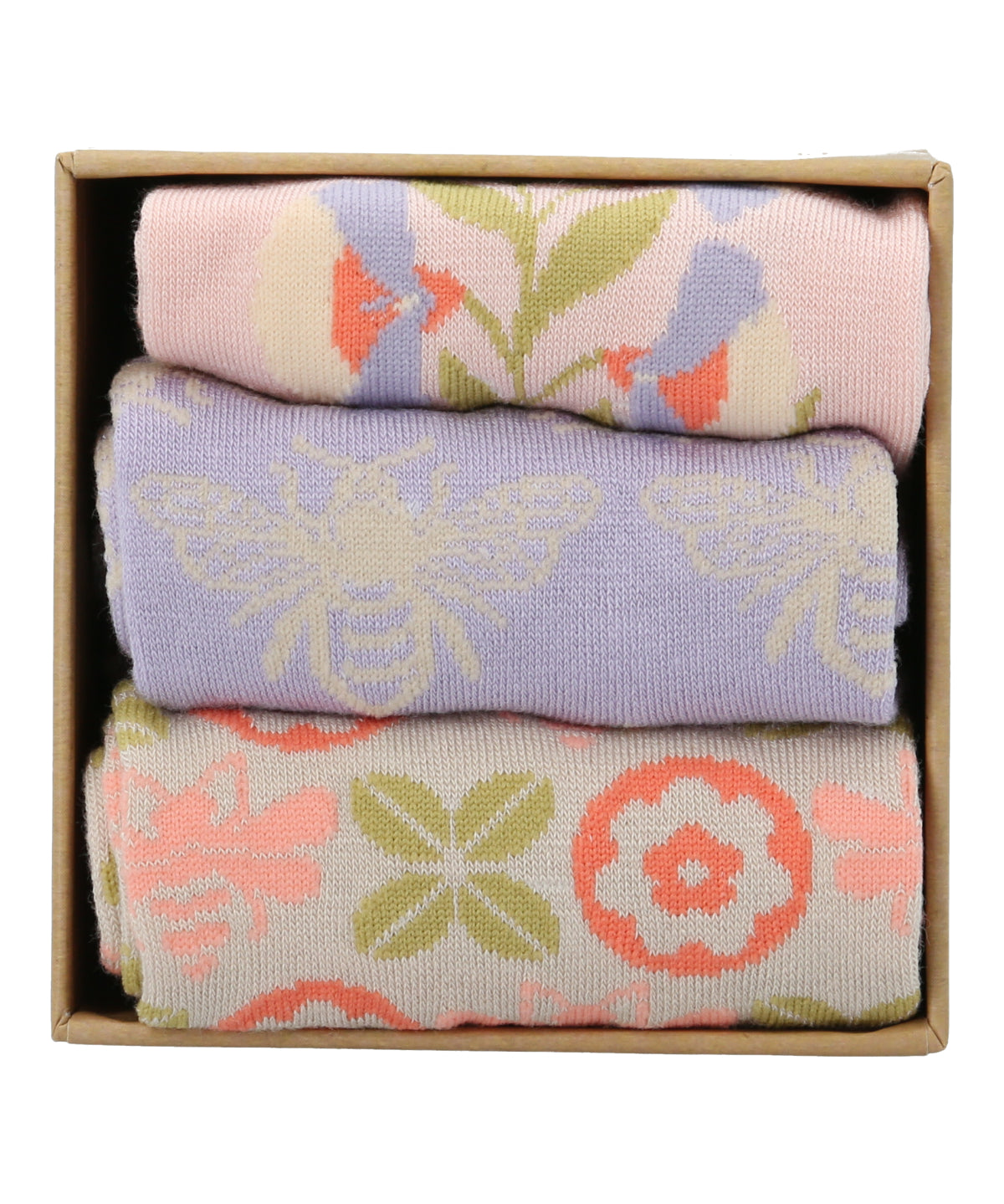 Calcetín Bambú Mujer Pack Gift Bee Multicolor Rockford